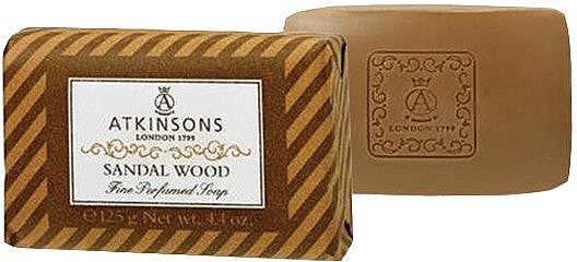 Mydło z drzewa sandałowego - Atkinsons Sandal Wood Fine Perfumed Soap — Zdjęcie N1