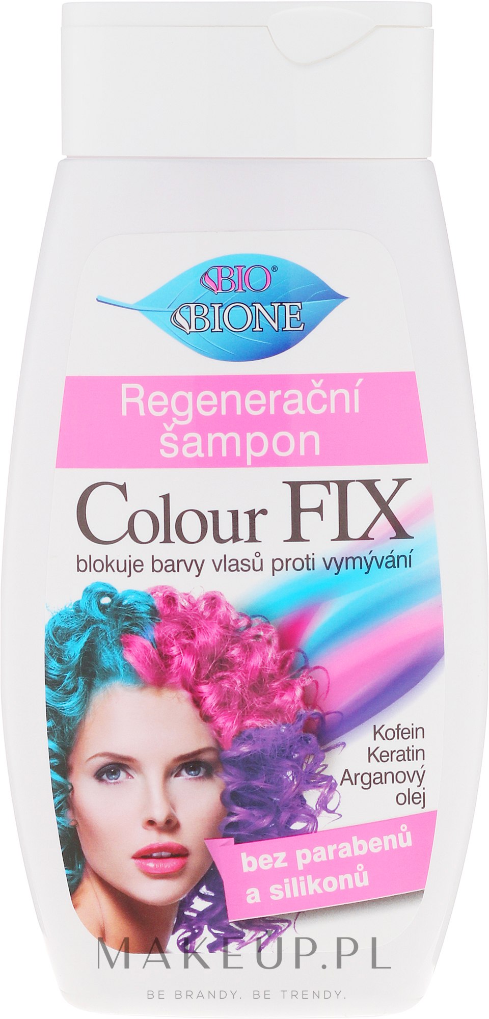 Regenerujący szampon do włosów farbowanych - Bione Cosmetics Colour Fix Regenerative Shampoo — Zdjęcie 260 ml