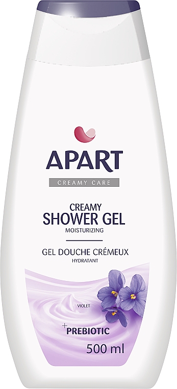 Kremowy żel pod prysznic Fiolet - Apart Prebiotic Creamy Violet Shower Gel — Zdjęcie N1
