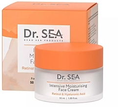 Kup Krem do twarzy z retinolem i kwasem hialuronowym - Dr. Sea Intensive Moisturising Face Cream