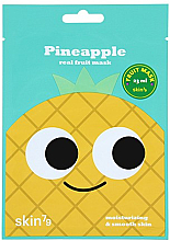 Kup Nawilżająca maska do twarzy w płachcie z ekstraktem z ananasa - Skin79 Real Fruit Mask Pineapple