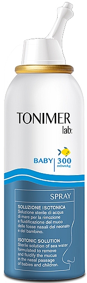 Spray do nosa dla dzieci - Ganassini Corporate Tonimer Lab Baby Spray Isotonic Solution — Zdjęcie N1