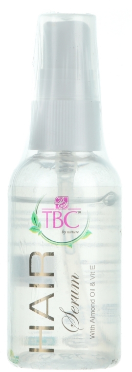 Zmiękczające serum do włosów - TBC Hair Serum With Almond Oil and Vitamin E — Zdjęcie N2