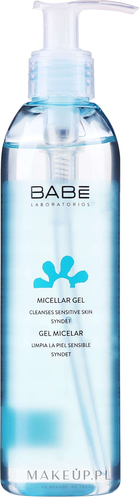 Babé Laboratorios Soothing Micellar Gel - Żel micelarny do delikatnego i głębokiego oczyszczania twarzy  — Zdjęcie 240 ml