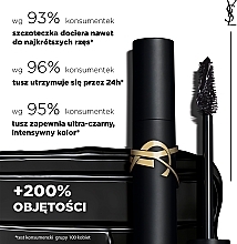 PRZECENA! Tusz do rzęs nadający ekstremalną objętość - Yves Saint Laurent Lash Clash * — Zdjęcie N8