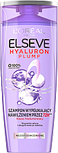Kup Nawilżająco-wypełniający szampon do włosów odwodnionych z kwasem hialuronowym - L'Oreal Paris Elseve Hyaluron Plump