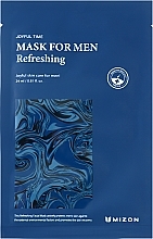 Kup Odświeżająca maseczka do twarzy dla mężczyzn - Mizon Joyful Time Mask For Men Refreshing