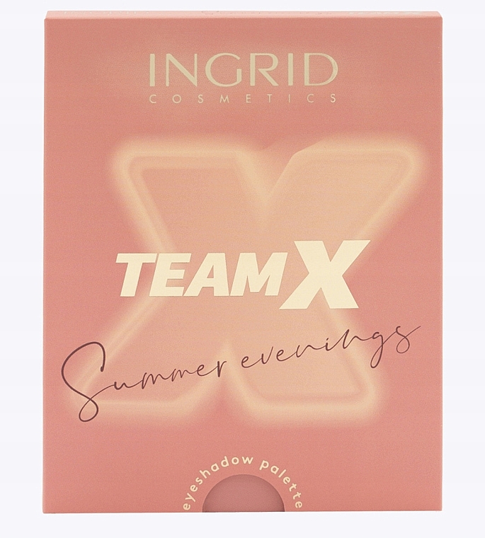 Paleta cieni do powiek - Ingrid Cosmetics Team X Summer Evenings Eyeshadow Palette — Zdjęcie N2