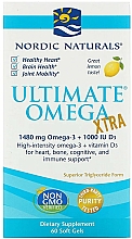 Suplement diety Omega+D3 o smaku cytrynowym, 1480 mg - Nordic Naturals Ultimate Omega Xtra — Zdjęcie N3