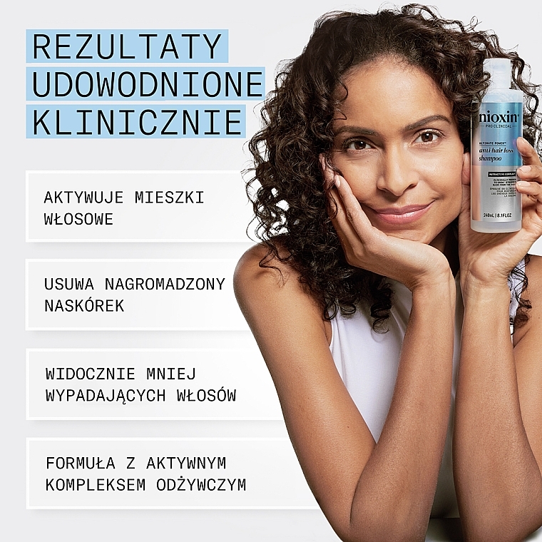 Szampon przeciw wypadaniu włosów - Nioxin Ultimate Power Anti-Hair Loss Shampoo — Zdjęcie N4