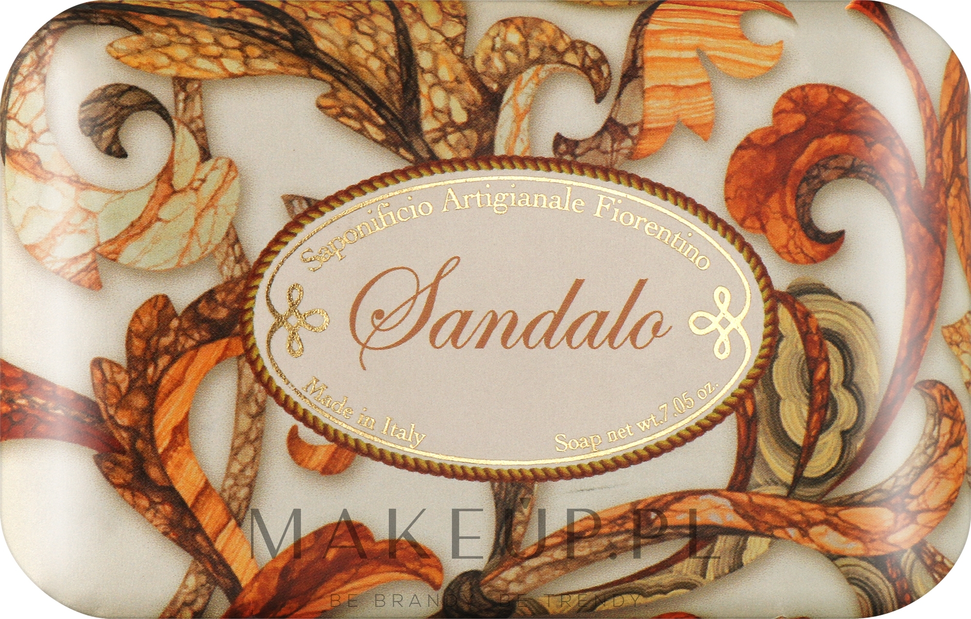 Naturalne mydło w kostce Drzewo sandałowe - Saponificio Artigianale Fiorentnio Sandalwood — Zdjęcie 200 g