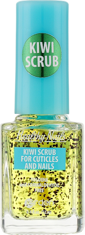 Peeling do skórek i paznokci Kiwi nr 171 - Jerden Healthy Nails Kiwi Scrub For Cuticles And Nails — Zdjęcie N1