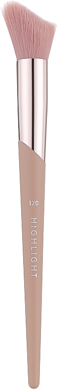 Pędzel do konturowania - Fenty Beauty Cheek-Hugging Highlight Brush 120 — Zdjęcie N1