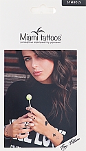 Mini tatuaże tymczasowe - Miami Tattoos Symbols — Zdjęcie N1