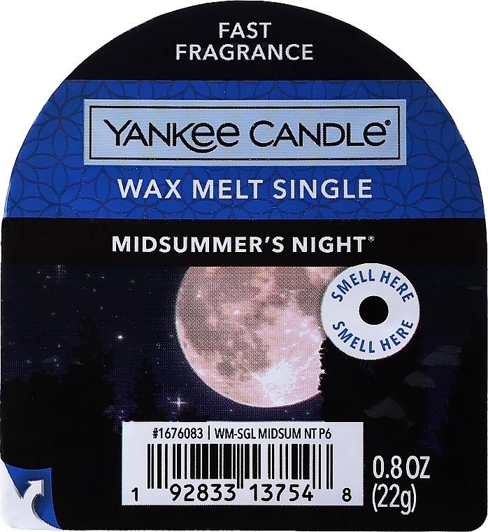 Wosk zapachowy - Yankee Candle Midsummer's Night Wax Melts — Zdjęcie N1