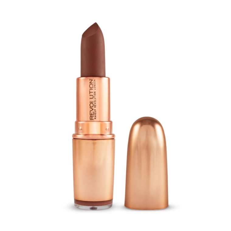 Matowa szminka do ust - Makeup Revolution Iconic Matte Nude Lipstick — Zdjęcie N2