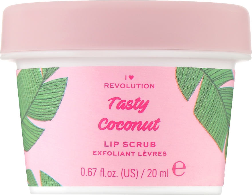 Peeling do ust - I Heart Revolution Tasty Coconut Lip Scrub