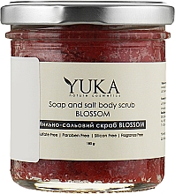 Kup Peeling mydlano-solny do ciała - Yuka Soap And Salt Body Scrub "Blossom"
