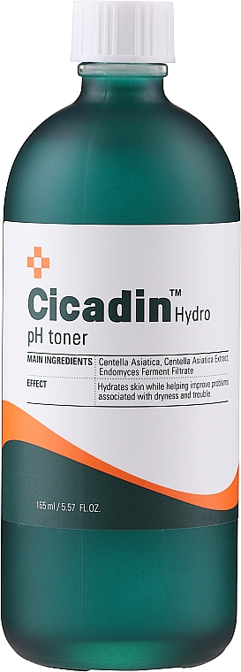 Nawilżający tonik do twarzy do skóry wrażliwej i problematycznej - Missha Cicadin Hydro pH Toner — Zdjęcie N1