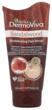 Kup Delikatny peeling myjący - Dabur Vatika DermoViva Sandalwood Illuminating Face Scrub