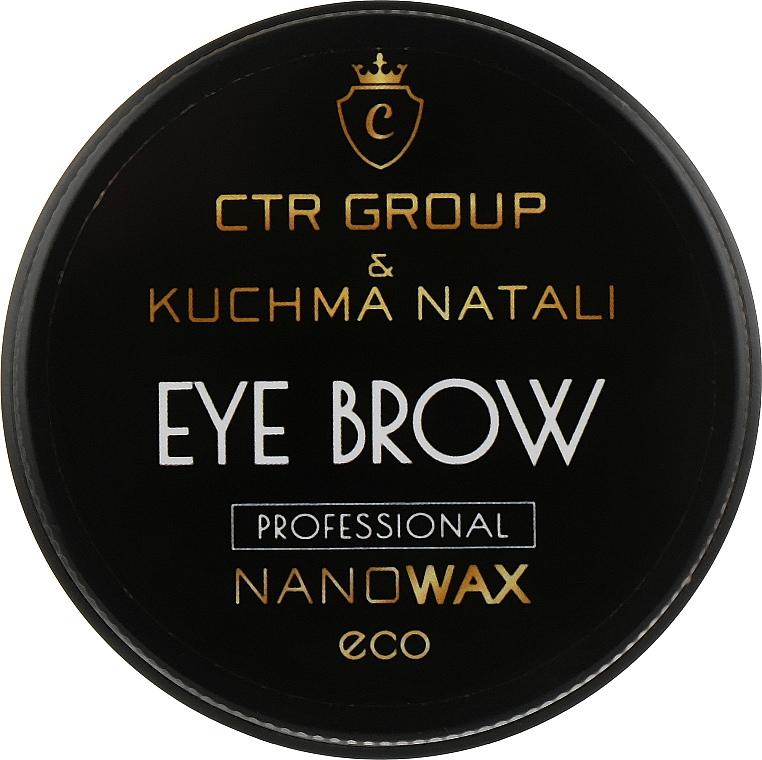 Wosk do modelowania brwi - CTR Professional Nano Wax Eye Brow