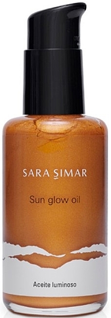 Rozświetlający olejek do opalania - Sara Simar Sun Glow Oil — Zdjęcie N1