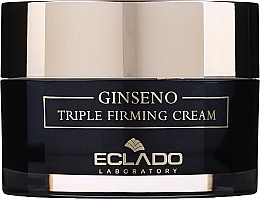 Silnie odżywczy krem do twarzy - Eclado Laboratory Ginseno Triple Firming Cream — Zdjęcie N2