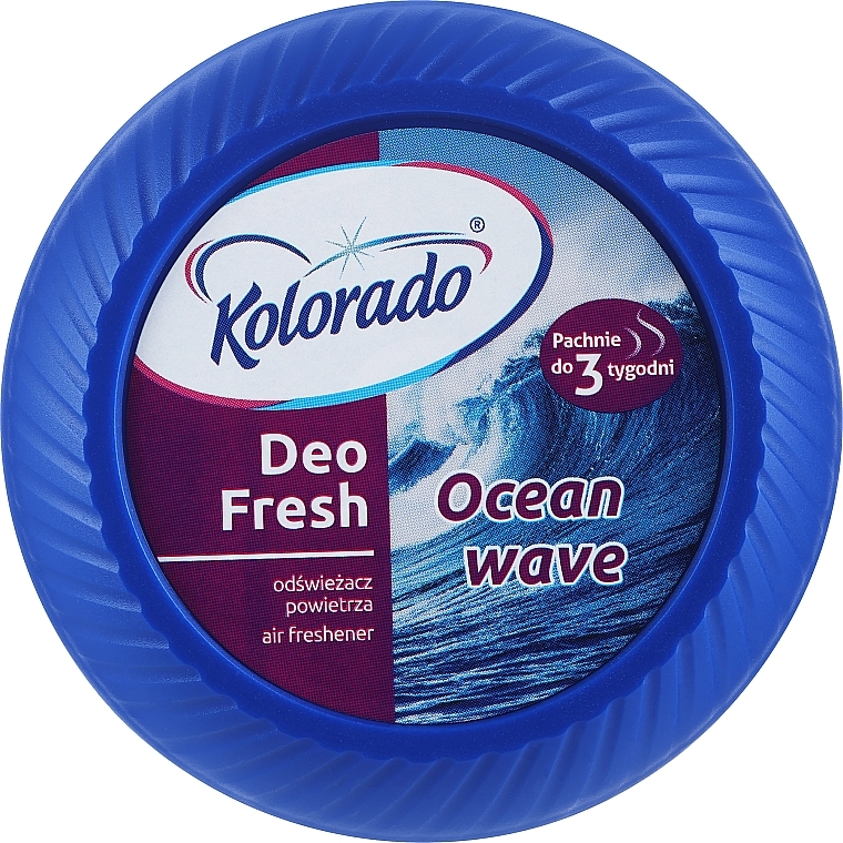 Odświeżacz w żelu, Morska bryza - Kolorado Deo Fresh Deluxe