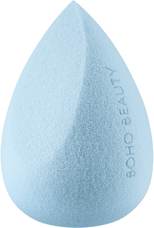 PREZENT! Gąbka do makijażu, ścięta, niebieska - Boho Beauty Bohomallows Regular Cut Spun Sugar — Zdjęcie N1