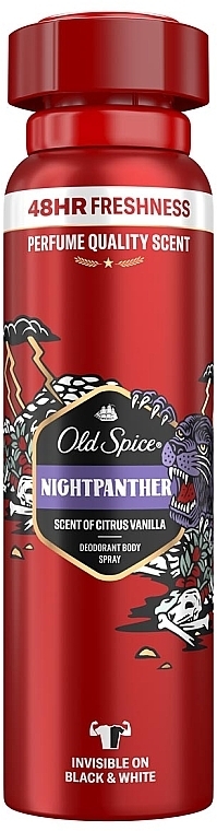 Dezodorant w sprayu - Old Spice Night Panther Deodorant Spray — Zdjęcie N1