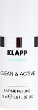 Kup Peeling enzymatyczny do twarzy - Klapp Clean & Active Enzyme Peeling