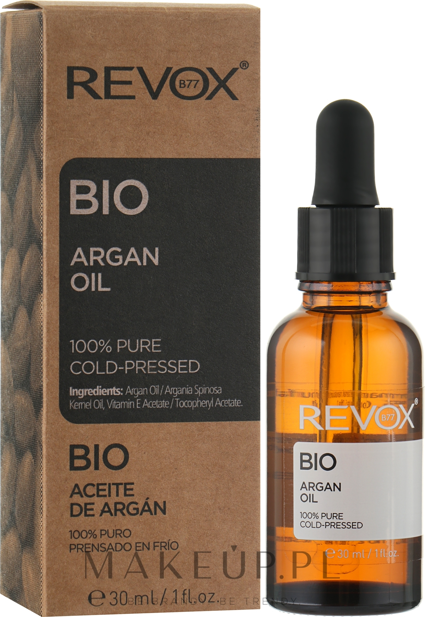 Olej arganowy - Revox Bio Argan Oil 100% Pure — Zdjęcie 30 ml