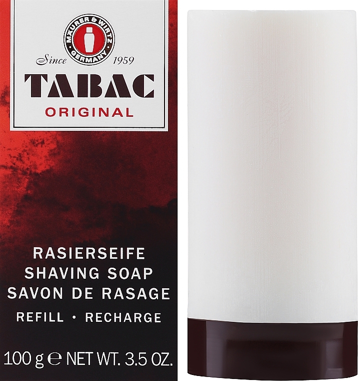 Maurer & Wirtz Tabac Original - Mydło w sztyfcie do golenia (wymienny wkład) — Zdjęcie N2