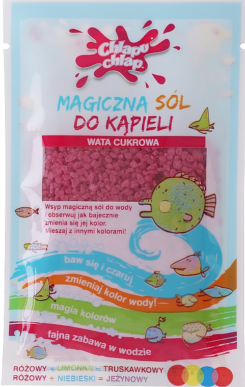 Sól do kąpieli Wata cukrowa - Chlapu Chlap — Zdjęcie N1