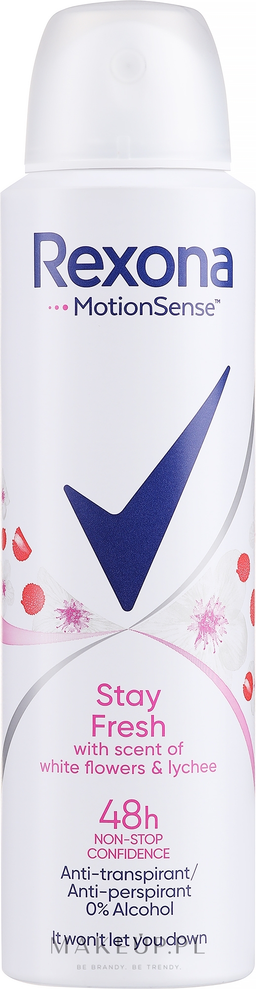 Dezodorant w sprayu Białe kwiaty i liczi - Rexona Stay Fresh White Flowers & Lychee Spray — Zdjęcie 150 ml