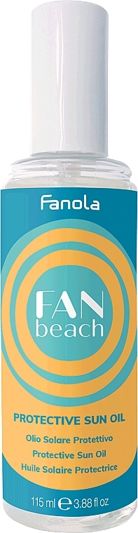 Olejek do włosów z filtrem przeciwsłonecznym - Fanola Fanbeach Protective Sun Oil — Zdjęcie N1