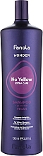 Szampon do włosów przeciw żółtym odcieniom - Fanola Wonder No Yellow Extra Care Shampoo — Zdjęcie N2