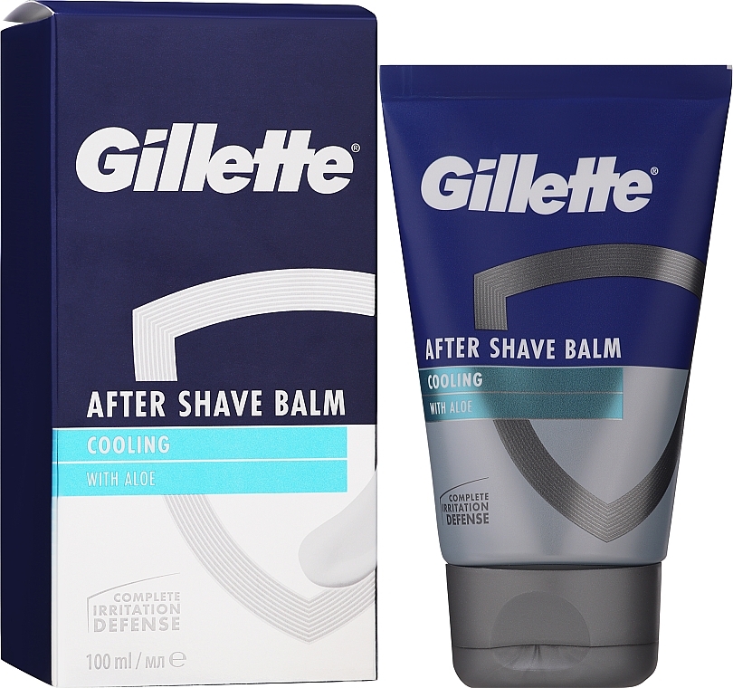 Intensywnie chłodzący balsam po goleniu 2 w 1 - Gillette Pro Gold Instant Cooling After Shave Balm For Men — Zdjęcie N2