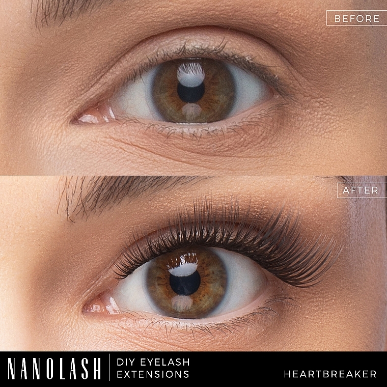 Sztuczne rzęsy - Nanolash Diy Eyelash Extensions Heartbreaker — Zdjęcie N7