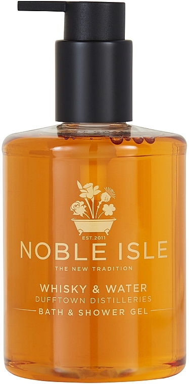 PREZENT! Noble Isle Whisky & Water - Naturalny żel pod prysznic — Zdjęcie N1