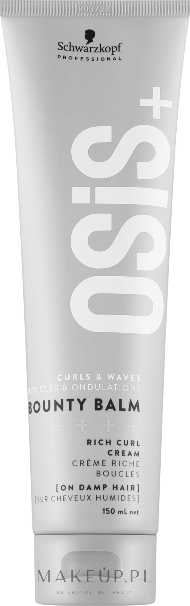 Krem do kręcenia włosów - Schwarzkopf Professional Osis+ Bounty Balm Rich Curl Cream — Zdjęcie 150 ml