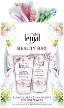 Kup Zestaw - Fenjal Floral Fantasy Set (sh/cr/75ml + b/lot/75ml + bag/1pcs)