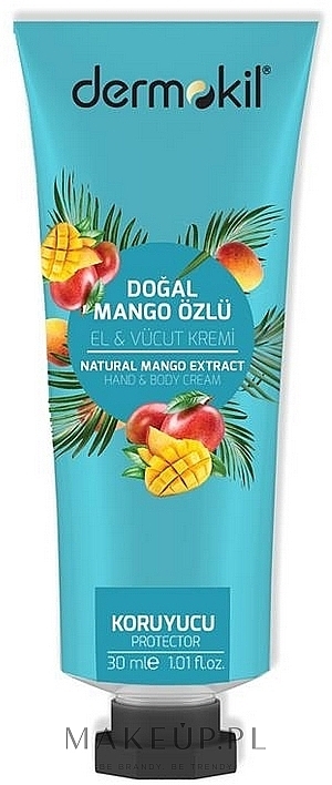 PREZENT! Krem do rąk i ciała z ekstraktem z mango - Dermokil Body Hand Cream — Zdjęcie N1