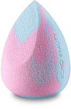 Gąbka do makijażu, ścięta, różowo-niebieska - Boho Beauty Bohomallows Medium Cut Pink Sugar — Zdjęcie N1