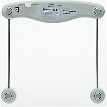 Elektroniczna waga łazienkowa - Sencor SBS 113SL — Zdjęcie N2