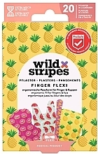 Kup Zestaw plastrów, 20 szt. - Wild Stripes Plasters Finger Flexi Food