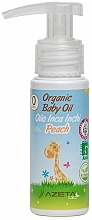 Organiczny olejek brzoskwiniowy dla dzieci - Azeta Bio Organic Baby Peach Oil Inca Inchi — Zdjęcie N2