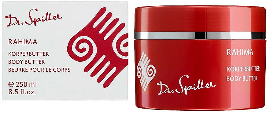 Delikatne masło do ciała - Dr. Spiller Rahima Body Butter — Zdjęcie N1