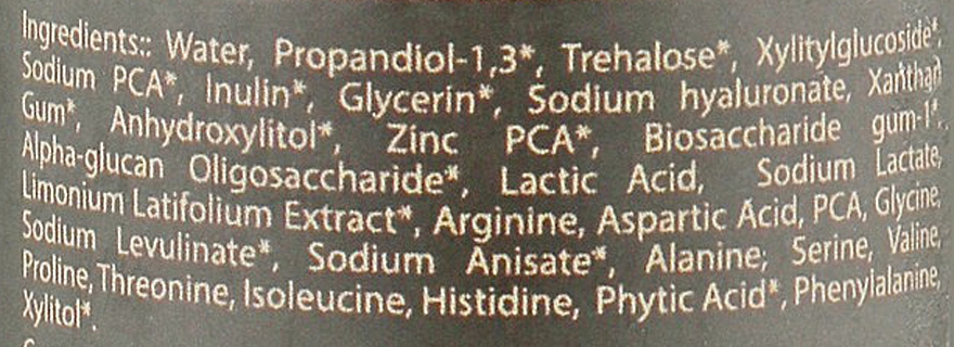 Serum do twarzy z kwasem hialuronowym 1.5% - Mola Serum With Hyaluronic Acid 1.5% And Amino Acids — Zdjęcie N5