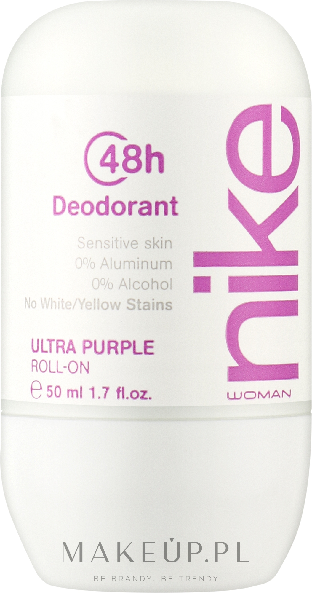 Naturalny dezodorant w kulce - Nike Woman Ultra Purple Roll On — Zdjęcie 50 ml